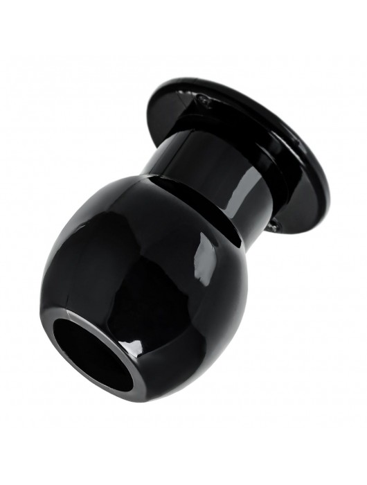 Черная анальная втулка Basic L - 7,5 см. - Toyfa Basic