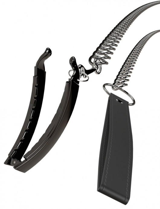 Зажим для половых губ с поводком Pussy Clamp With A Leash - Orion - купить с доставкой в Копейске