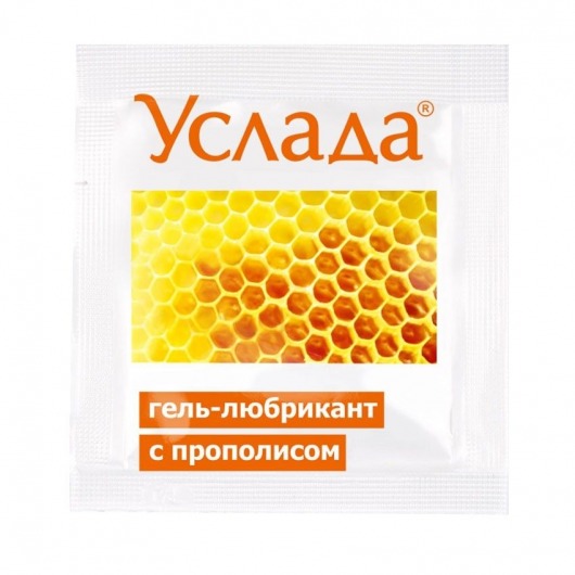 Гель-лубрикант «Услада с прополисом» - 3 гр. - Биоритм - купить с доставкой в Копейске