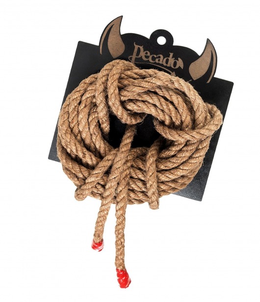Джутовая веревка для шибари - 5 м. - Pecado - купить с доставкой в Копейске