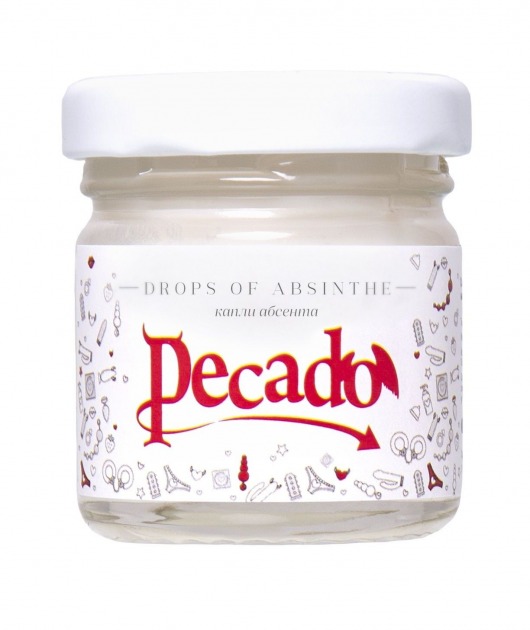 Массажная свеча Drops Of Absinthe - 35 мл. - Pecado - купить с доставкой в Копейске