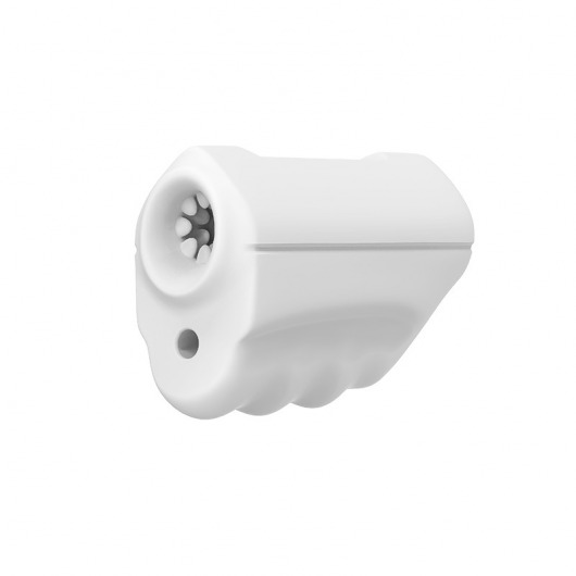 Белый вибромастурбатор Mini Masturbator - Silicone Toys - в Копейске купить с доставкой