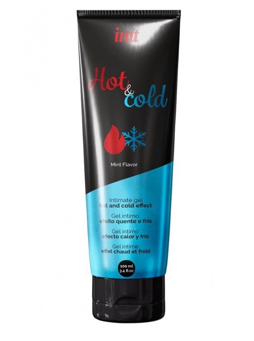 Смазка на водной основе Hot   Cold Intimate Gel - 100 мл. - INTT - купить с доставкой в Копейске
