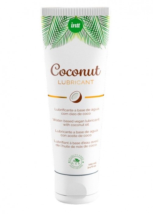 Веганская смазка на водной основе Coconut Lubricant - 100 мл. - INTT - купить с доставкой в Копейске