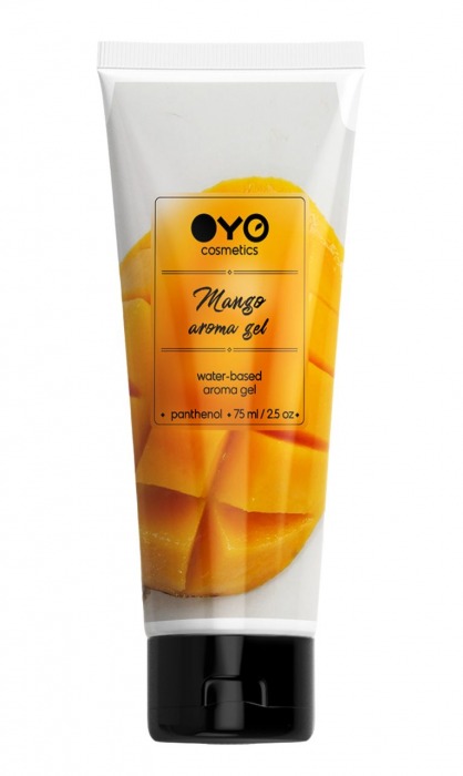 Лубрикант на водной основе OYO Aroma Gel Mango с ароматом манго - 75 мл. - OYO - купить с доставкой в Копейске