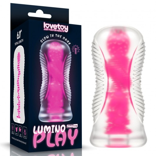 Светящийся в темноте мастурбатор 6.0 Lumino Play Masturbator - Lovetoy - в Копейске купить с доставкой