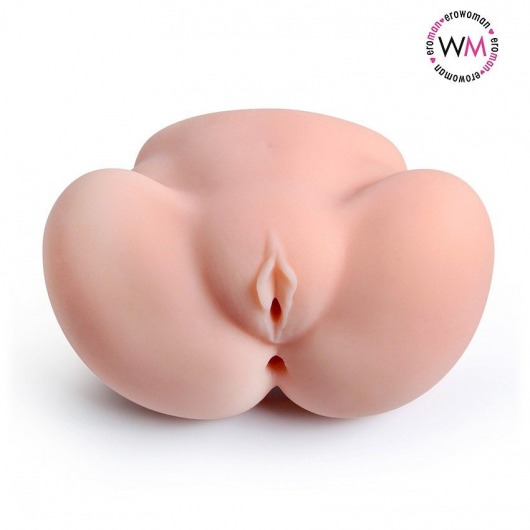 Реалистичный мастурбатор с двумя функциональными отверстиями - Erowoman-Eroman - в Копейске купить с доставкой