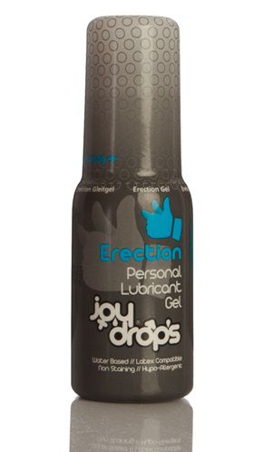 Возбуждающая мужская смазка JoyDrops Erection - 50 мл. - JoyDrops - купить с доставкой в Копейске