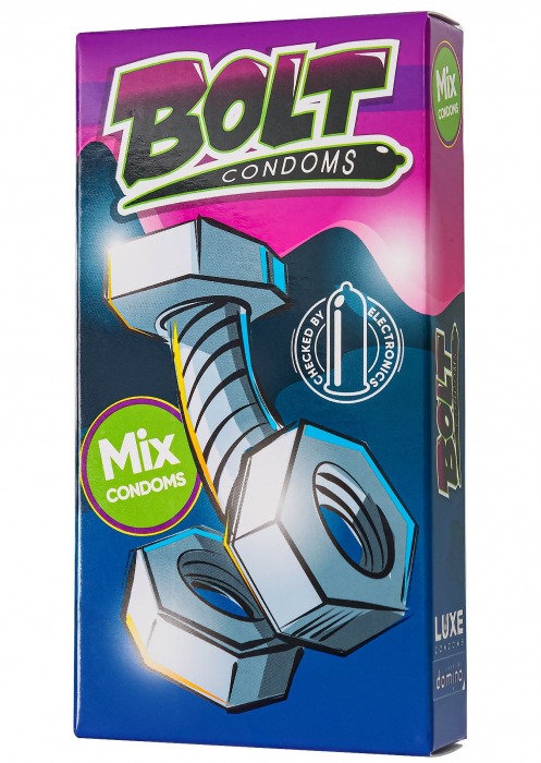 Набор презервативов Bolt Condoms - Luxe - купить с доставкой в Копейске
