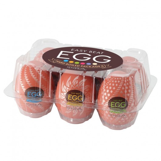 Набор из 6 мастурбаторов-яиц Tenga Egg Variety Pack V - Tenga - в Копейске купить с доставкой