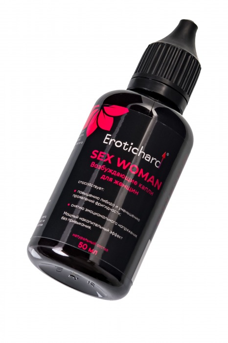 Капли для женщин Erotichard Sex Woman - 50 мл. - Erotic Hard - купить с доставкой в Копейске