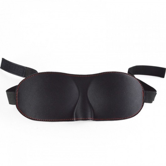 Черная маска на липучке «Комфорт» - Sitabella - купить с доставкой в Копейске