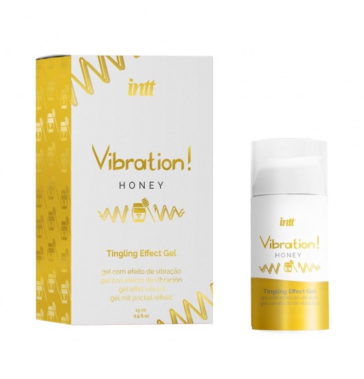 Жидкий вибратор Vibration Honey - 15 мл. - INTT - купить с доставкой в Копейске