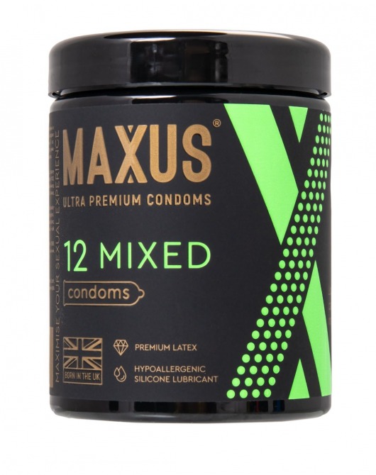 Презервативы MAXUS Mixed - 12 шт. - Maxus - купить с доставкой в Копейске