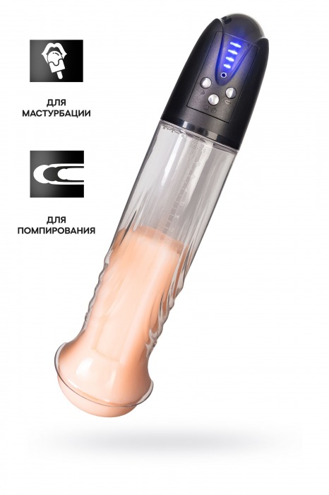 Автоматическая помпа для пениса Thorin - Sexus - в Копейске купить с доставкой