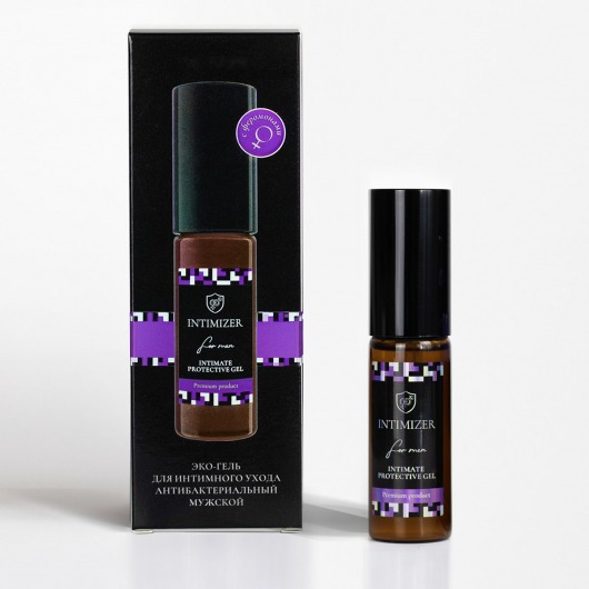 Мужской антибактериальный эко-гель для интимного ухода Intimizer - 20 мл. - Intimizer - купить с доставкой в Копейске
