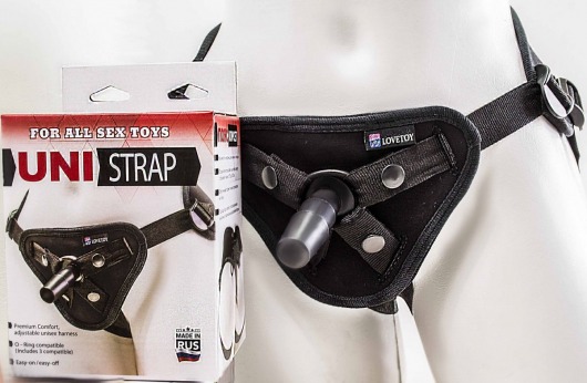Универсальные трусики Harness UNI strap с корсетом - LOVETOY (А-Полимер) - купить с доставкой в Копейске