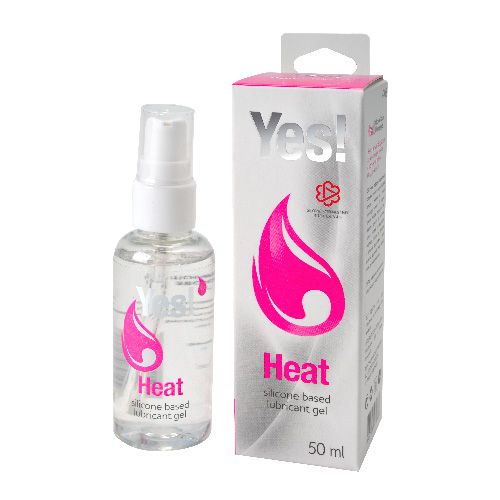 Возбуждающая силиконовая вагинальная смазка Yes Heat - 50 мл. - Sitabella - купить с доставкой в Копейске