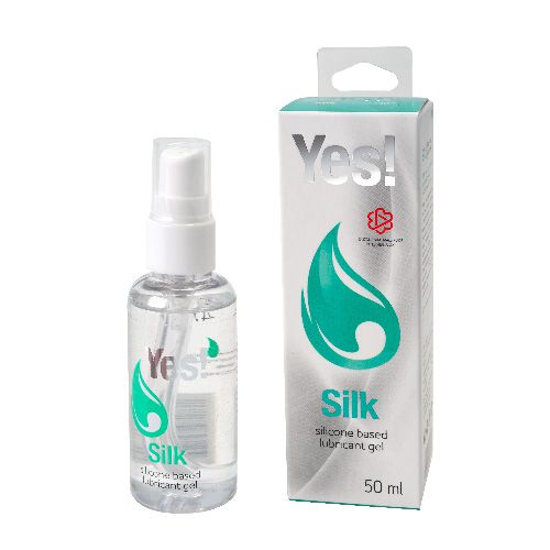 Силиконовая гипоаллергенная вагинальная смазка Yes Silk - 50 мл. - Sitabella - купить с доставкой в Копейске