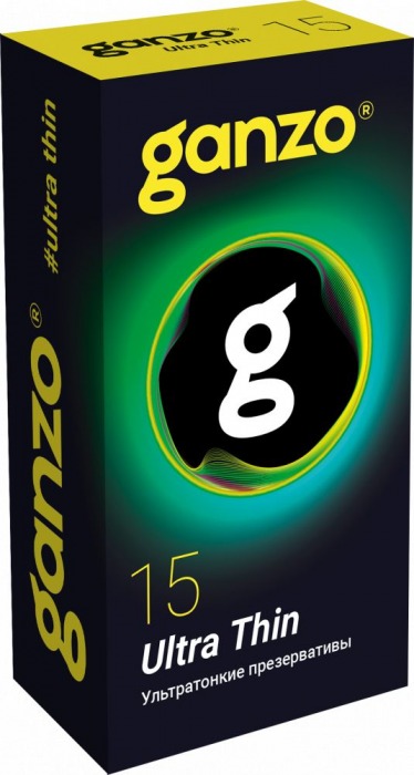 Прозрачные ультратонкие презервативы Ganzo Ultra thin - 15 шт. - Ganzo - купить с доставкой в Копейске