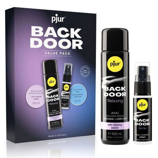 Набор для анального секса pjur Back Door Value Pack - Pjur - купить с доставкой в Копейске