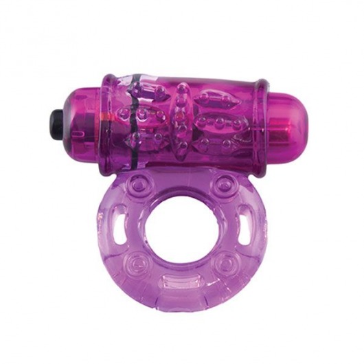Фиолетовое эрекционное виброкольцо OWOW PURPLE - Screaming O - в Копейске купить с доставкой