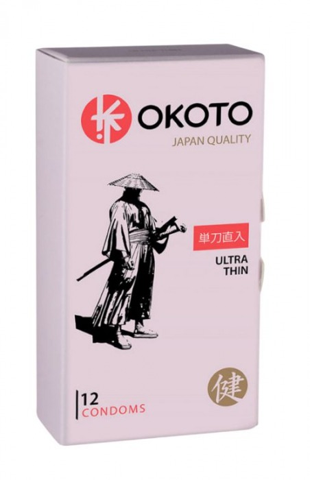 Тонкие презервативы OKOTO Ultra Thin - 12 шт. - Sitabella - купить с доставкой в Копейске
