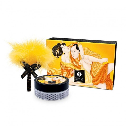 Массажная пудра с ароматом манго Luscious Mango - Shunga - купить с доставкой в Копейске