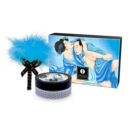 Массажная пудра с ароматом кокоса Coconut Thrills - Shunga - купить с доставкой в Копейске