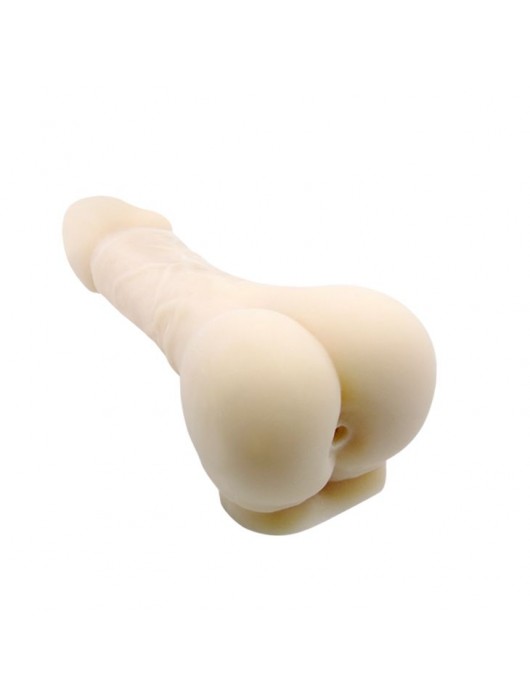 Мастурбатор-насадка Bigger Man - 21,5 см. - Baile - в Копейске купить с доставкой