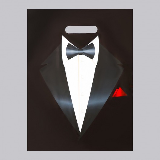 Пакет «Смокинг» полиэтиленовый с вырубной ручкой (30х40 см) - UPAK LAND - купить с доставкой в Копейске