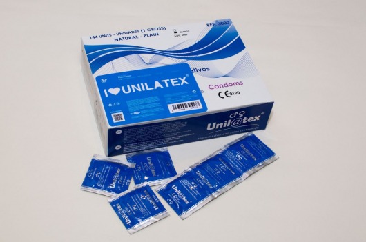 Классические презервативы Unilatex Natural Plain - 144 шт. - Unilatex - купить с доставкой в Копейске