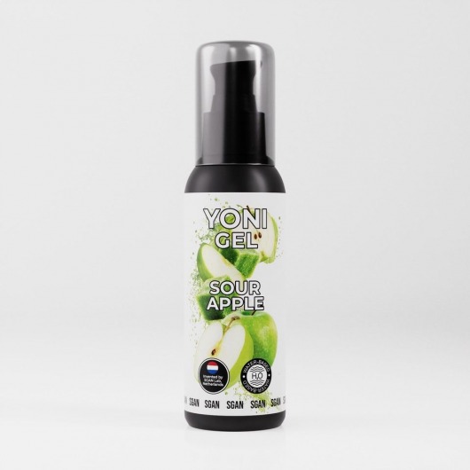 Лубрикант для орального секса SGAN со вкусом кислого яблока - 100 мл. - SGAN - купить с доставкой в Копейске