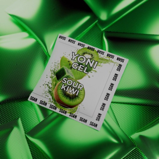 Саше лубриканта для орального секса SGAN со вкусом кислого киви - 5 мл. - SGAN - купить с доставкой в Копейске