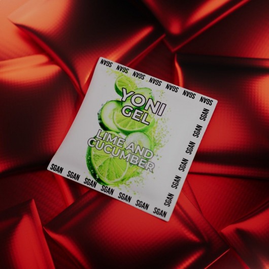 Саше лубриканта для орального секса SGAN со вкусом лайма и огурца - 5 мл. - SGAN - купить с доставкой в Копейске