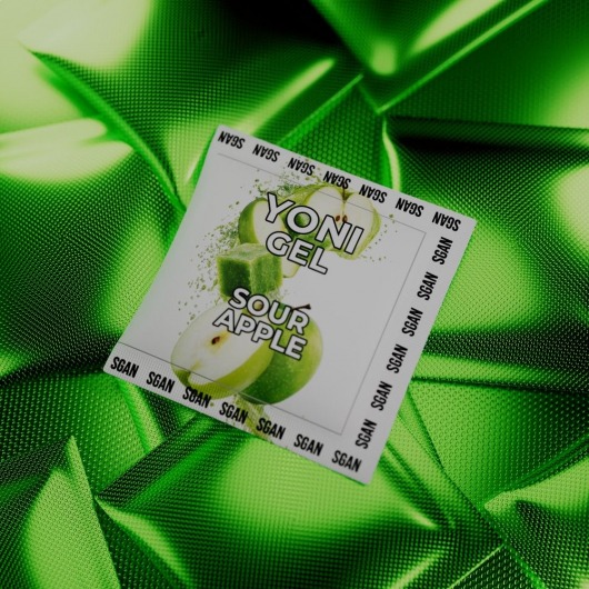 Саше лубриканта для орального секса SGAN со вкусом кислого яблока - 5 мл. - SGAN - купить с доставкой в Копейске