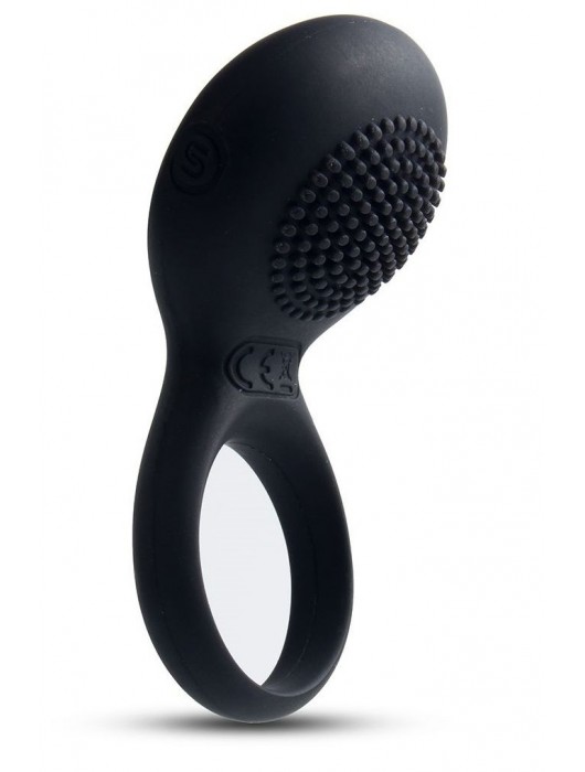 Чёрное перезаряжаемое эрекционное виброкольцо Tyler - Svakom - в Копейске купить с доставкой