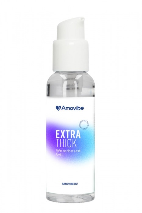 Гель на водной основе Extra Thick - 100 мл. - Amovibe - купить с доставкой в Копейске