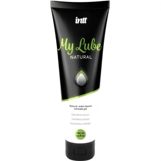 Увлажняющий гель-лубрикант на водной основе  для тела My Lube Natural - 100 мл. - INTT - купить с доставкой в Копейске