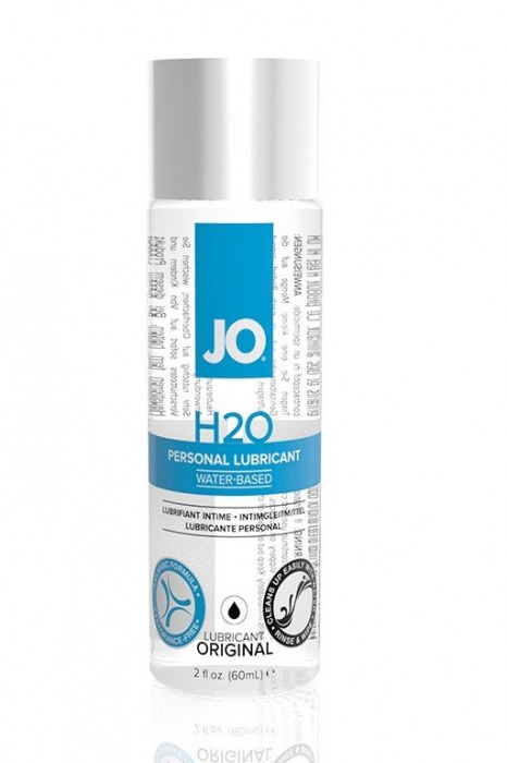 Нейтральный лубрикант на водной основе JO Personal Lubricant H2O - 60 мл. - System JO - купить с доставкой в Копейске