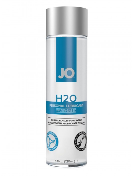 Нейтральный лубрикант на водной основе JO Personal Lubricant H2O - 120 мл. - System JO - купить с доставкой в Копейске