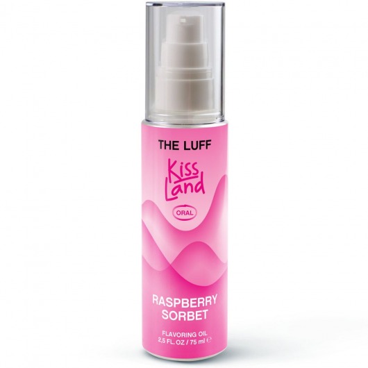 Съедобное массажное масло Kiss Land Raspberry Sorbet - 75 мл. - THE LUFF - купить с доставкой в Копейске