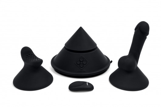 Конусный вибромассажер Cowgirl Cone с 2 насадками - CowGirl - купить с доставкой в Копейске