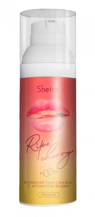 Интимная гель-смазка Shefox Premium «Спелая вишня» - 50 мл. - Shefox - купить с доставкой в Копейске