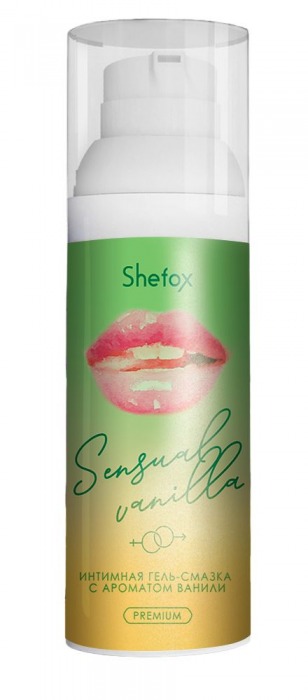 Интимная гель-смазка Shefox Premium «Чувственная ваниль» - 50 мл. - Shefox - купить с доставкой в Копейске