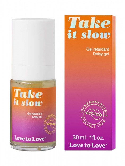 Пролонгирующий гель для мужчин Take It Slow - 30 мл. - Love to Love - купить с доставкой в Копейске