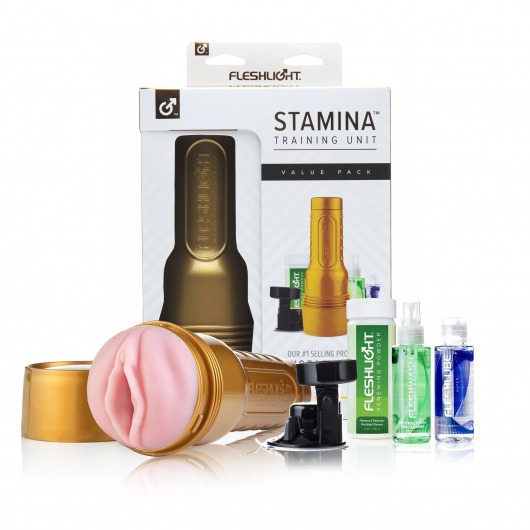 Набор для мастурбации Fleshlight Stamina Training Unit - Fleshlight - в Копейске купить с доставкой