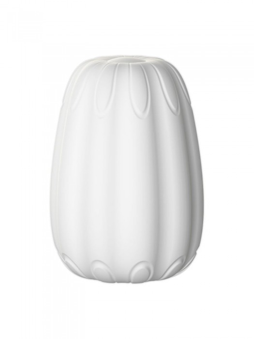 Белый мастурбатор-яйцо Bisedze - LoveStore - в Копейске купить с доставкой