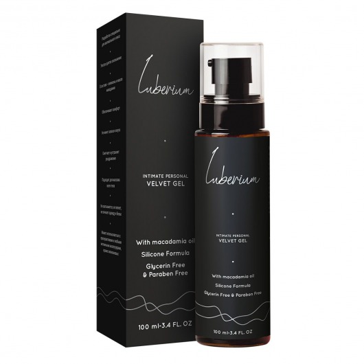 Интимный гель на силиконовой основе с маслом макадамии Luberium Velvel Gel - 100 мл. - Luberium - купить с доставкой в Копейске
