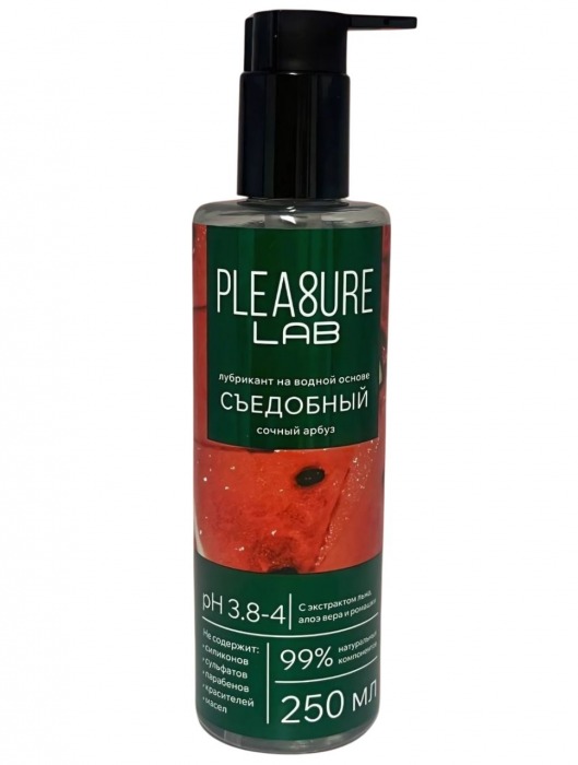 Лубрикант на водной основе Pleasure Lab с ароматом арбуза - 250 мл. - Pleasure Lab - купить с доставкой в Копейске